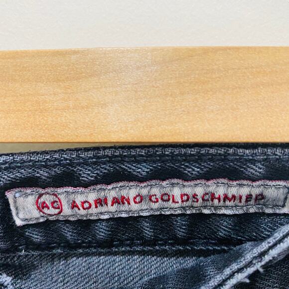 AG Adriano Goldschmied Stilt Cigarette Leg Jean Lightly Distressed Size 26R - Picture 4 of 12